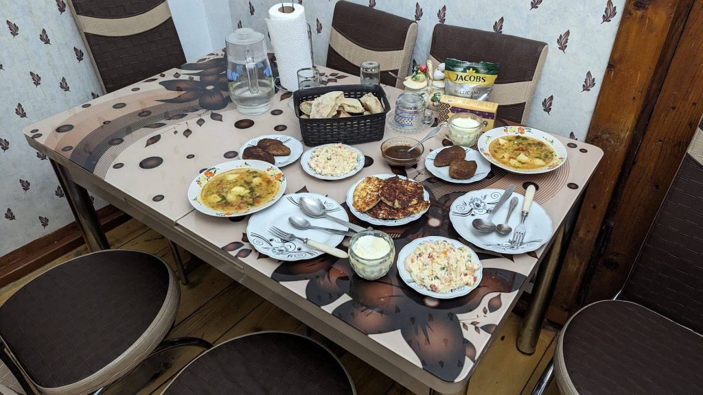 cena incluida en casa Mamuka